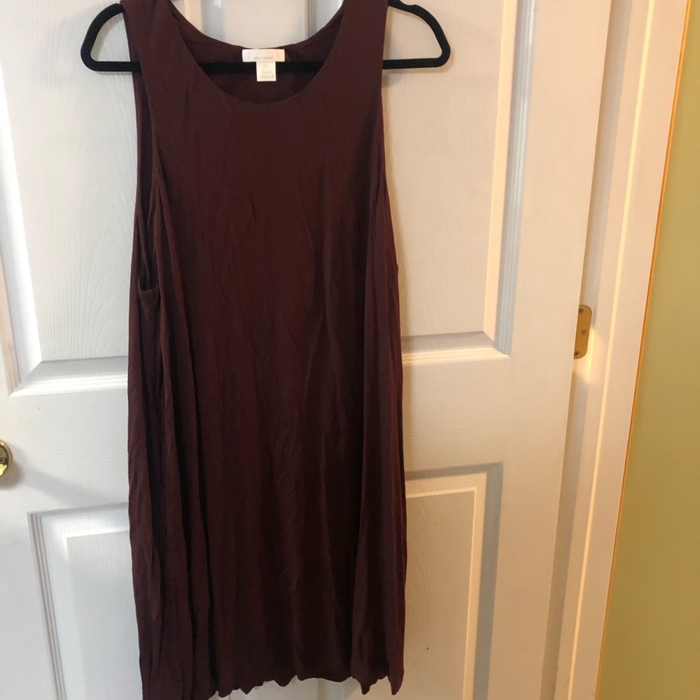 H&M maroon dress